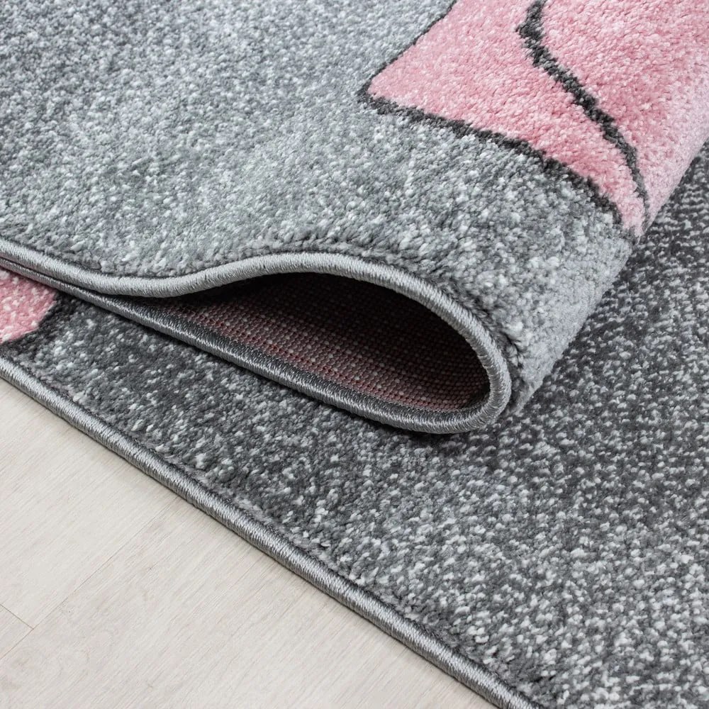 Covor pentru copii roz/gri 160x230 cm Kids – Ayyildiz Carpets