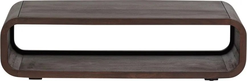 Măsuță de cafea în culoare naturală închisă din lemn de mango 60x120 cm Kinu – WOOOD