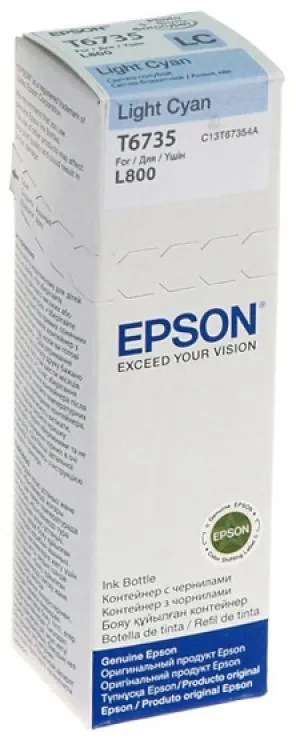 EPSON T6735 LIGHT CYAN INKJET BOTTLE