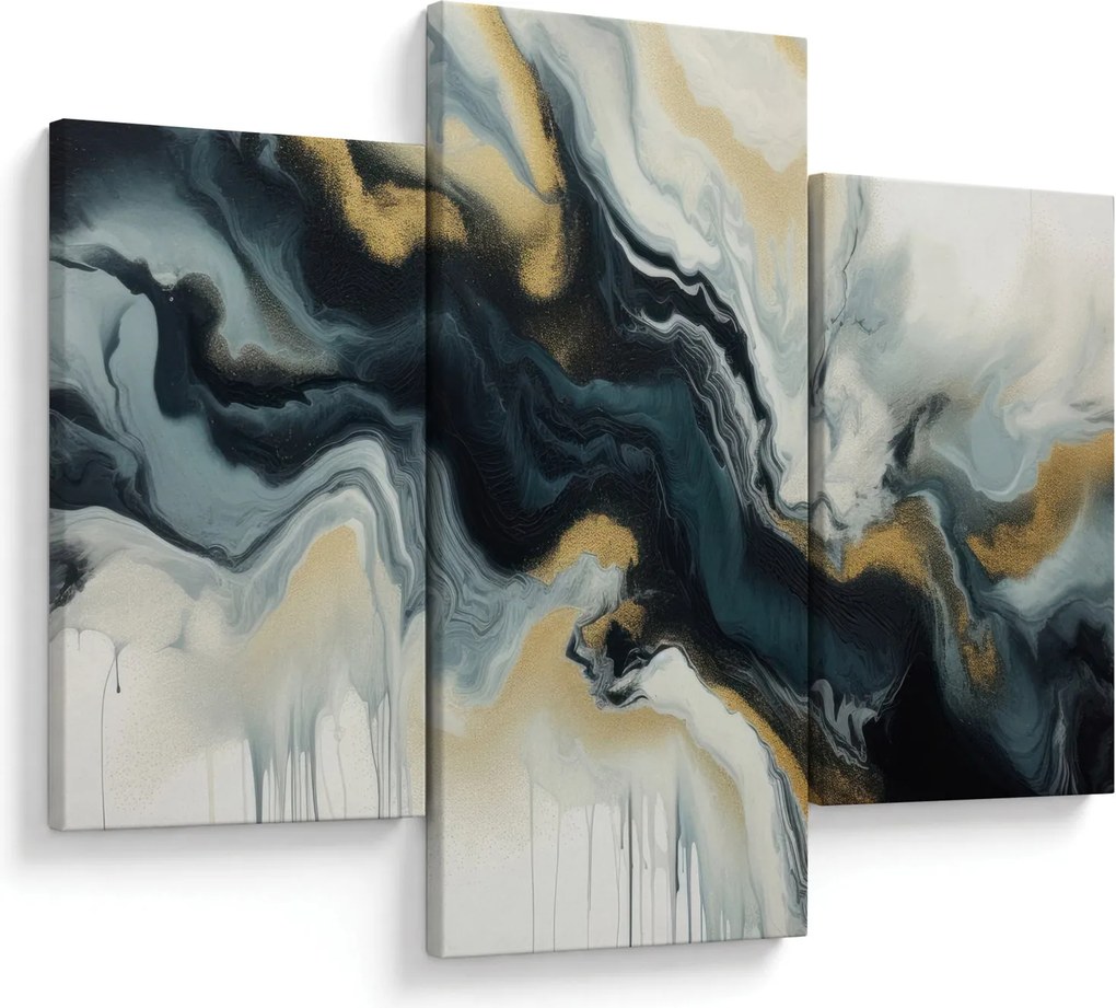 Tablou - Desen marmorat (90x60 cm)