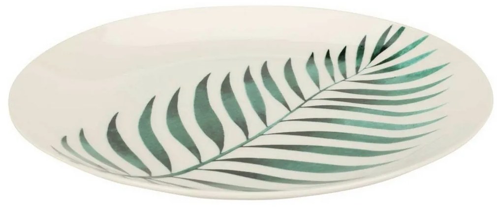 Farfurie de porțelan Leaf, diametru 27 cm