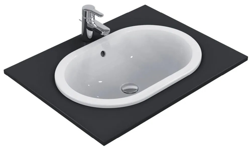 Lavoar incastrat alb 55 cm, oval, Ideal Standard Connect