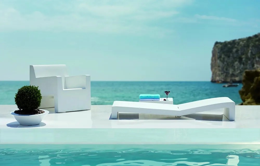 Fotoliu de exterior / interior design modern premium JUT LOUNGE CHAIR 44401 Vondom