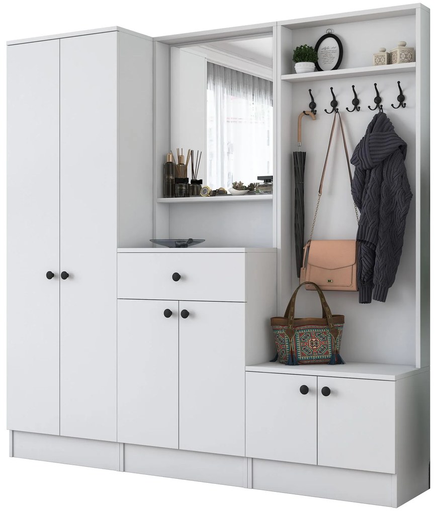 Mobilier hol Maui M2 (alb). 1102335