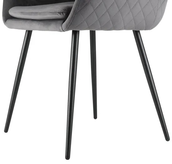 Scaun de sufragerie Eglo 424705 APALIT 87,5x58,5 cm gri