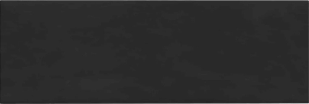 vidaXL Tăblie de Pat pentru Perete 12 pcs Negru 90 x 30 cm Catifea