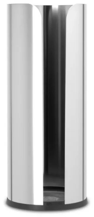 Suport hartie igienica Brabantia ReNew 1003473, Triplu, Rezistent la coroziune, Inox