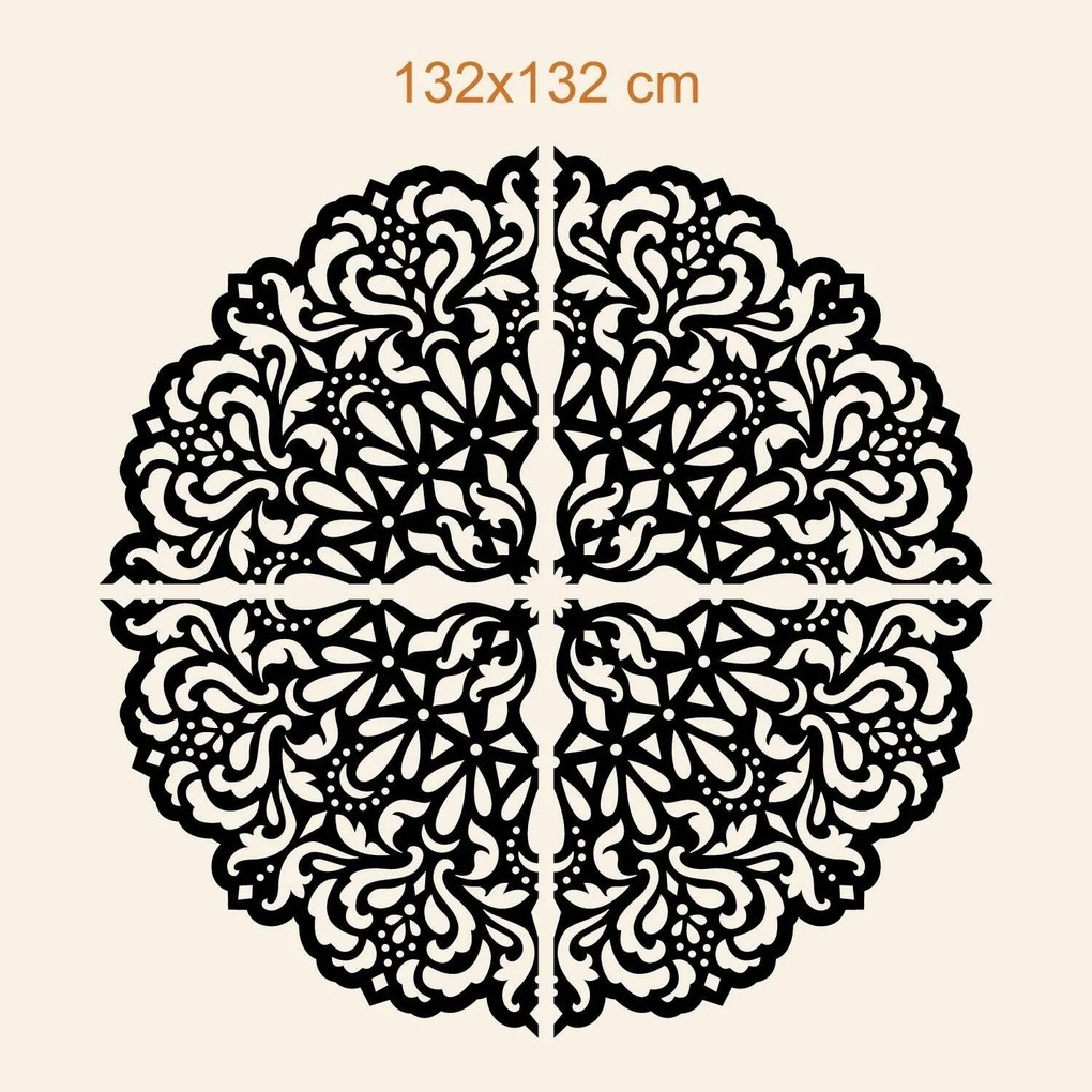 DUBLEZ | Mandala boho pentru perete - Pasiune
