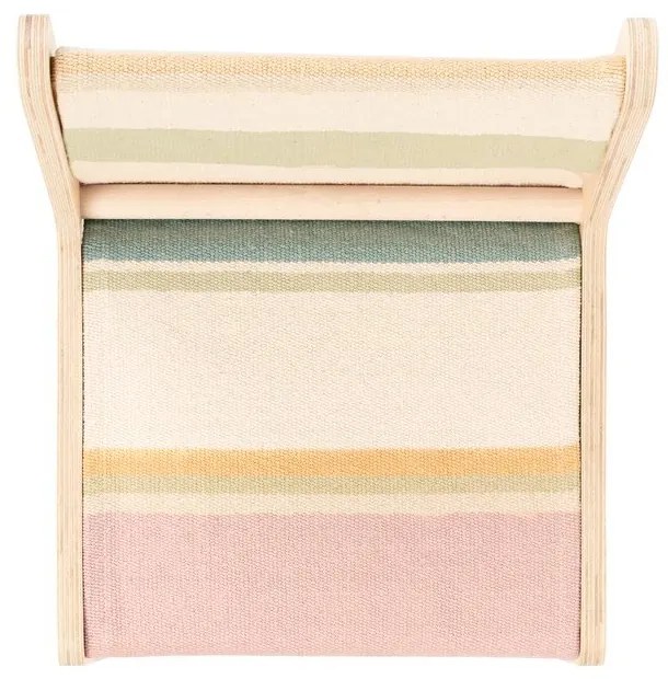 Scaun de copii în culoare naturală Kaarol Earth – Lorena Canals