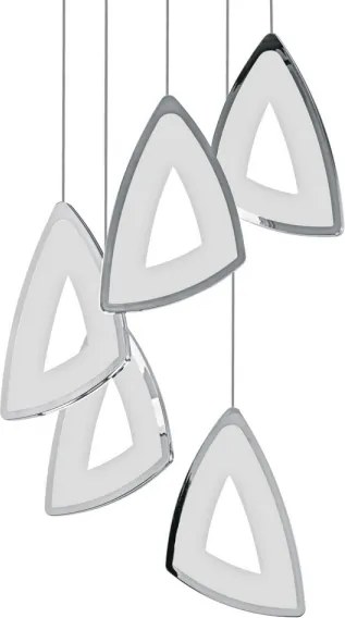 Eglo 95219 - Lustră LED AMONDE, 5 x 6 W, 230 V