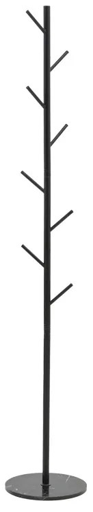 Cuier tip pom Fori Pako World Negru 30x30x173 cm