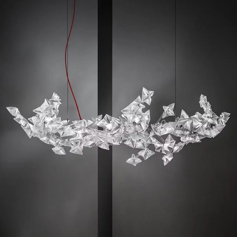 Lustra design floral realizata manual Hanami Small