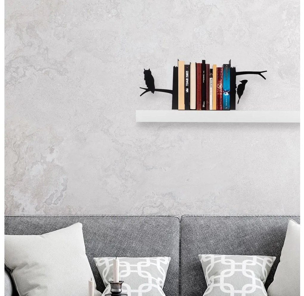 Suport de cărți 22x44 cm negru