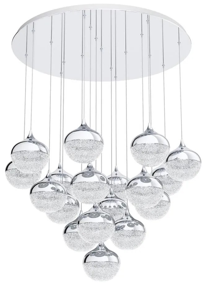 Lustră LED dimabilă pe cablu MIOGLIA 18xLED/3,1W/230V Eglo 39528