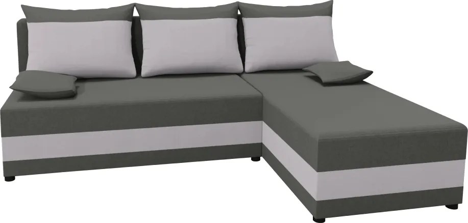 Set de canapea universală, verde/gri deschis, PAGI COLţ UNI