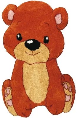 Covor pentru copii Shaggy Bear 80x120cm