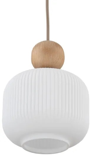 Lustră suspendată BALLO pe cablu 1xE14/10W/230V bej