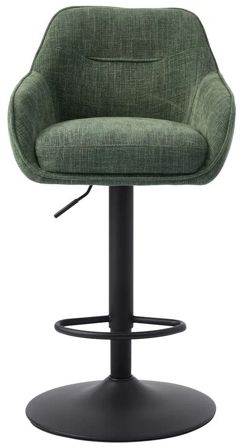 Scaune de bar verzi 2 buc. (înălțime șezut 69 cm) Avola – Unique Furniture
