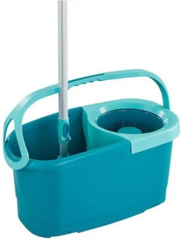 Set mop Leifheit Rotation Disc Mop Ergo set + GRATUIT detergent pentru pardoseli 1 l 55414
