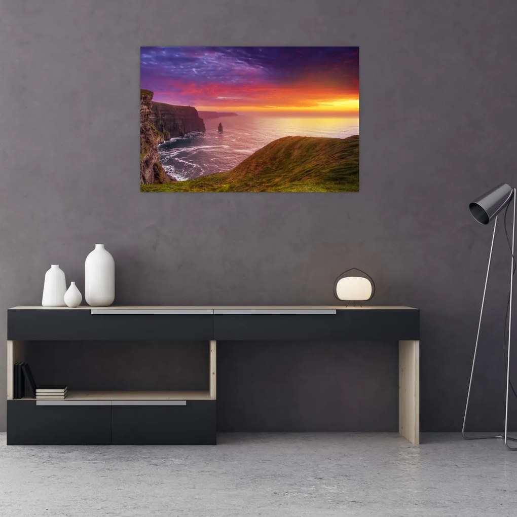 Tablou - Stâncile din Moher (90x60 cm)