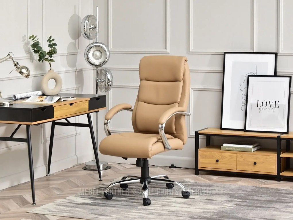Fotoliu Luxus (bej + crom). Promo -17%. 1110524