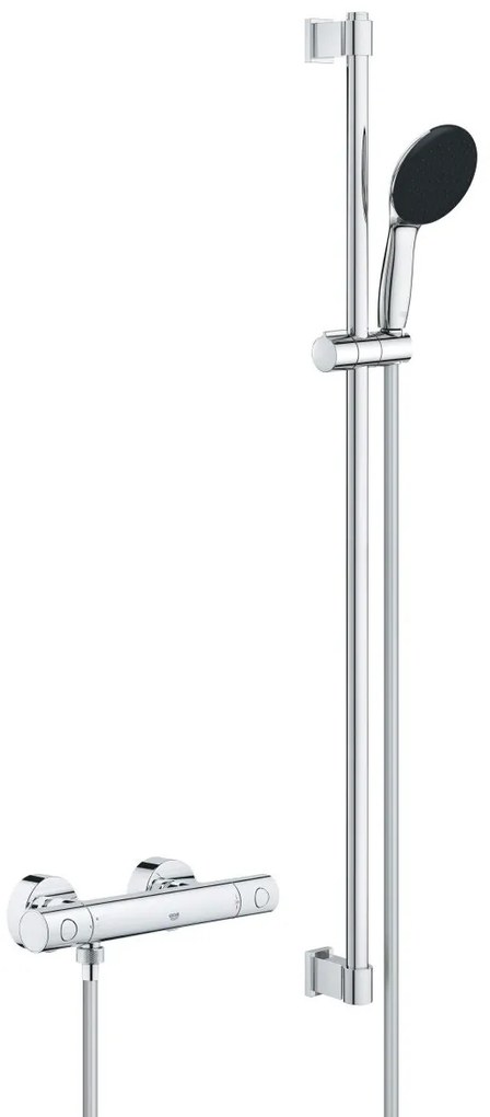 Grohe Precision Get baterie de dus perete da StarLight Chrome 34857000