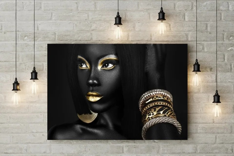 Tablou canvas Egiptian Gold Girl - 60x40 cm 60x40 cm