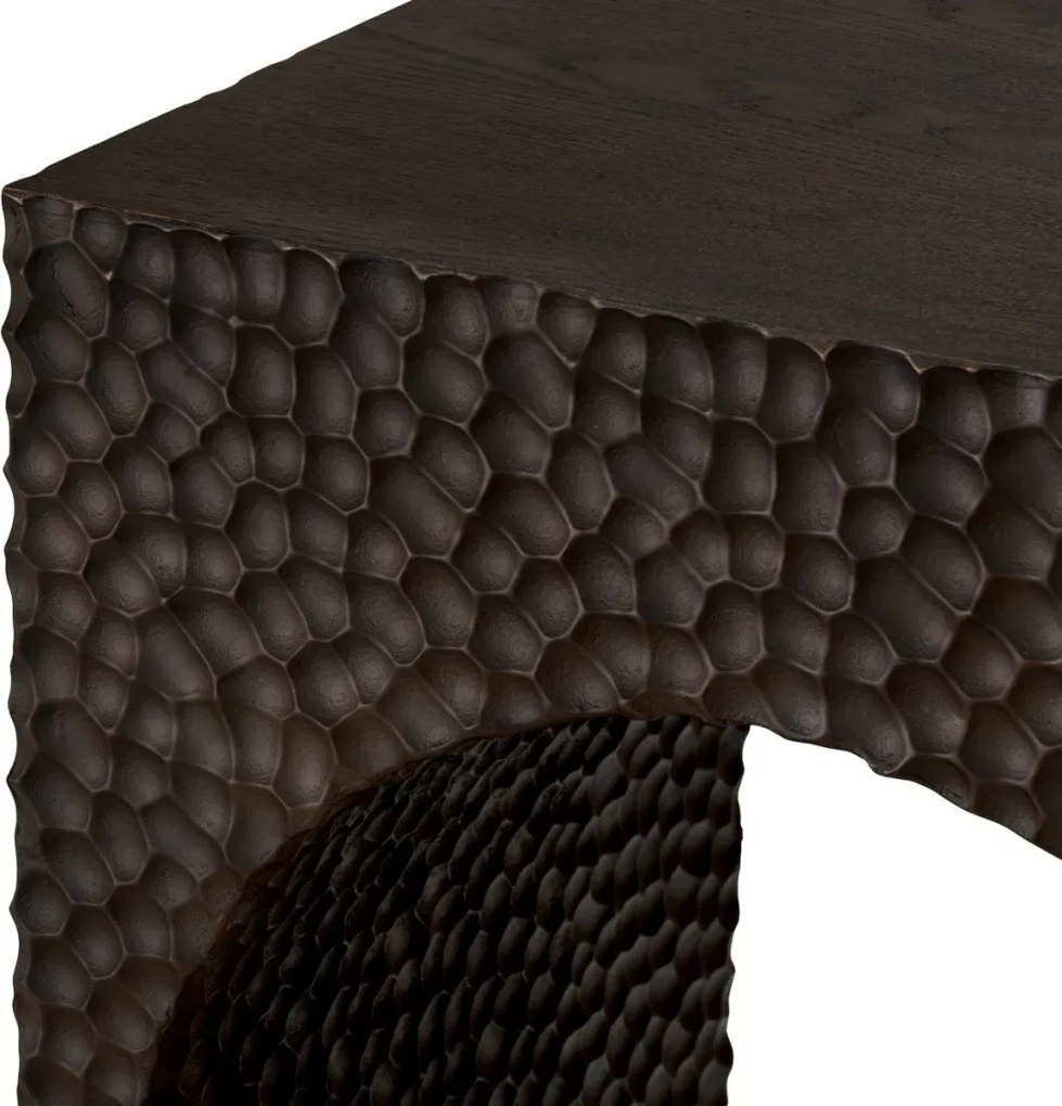 Masuta auxiliara design LUX Caldera, Ebony oak veneer