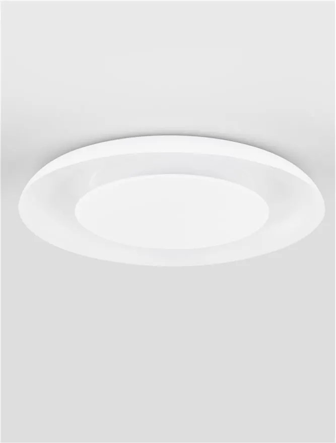 Plafoniera LED design modern EPOSI alba D-60cm