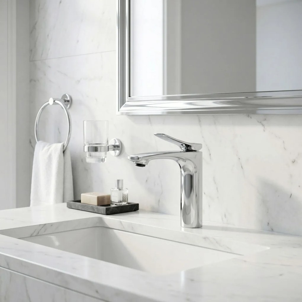 Baterie lavoar PREMIUM REA Vision Chrome Low