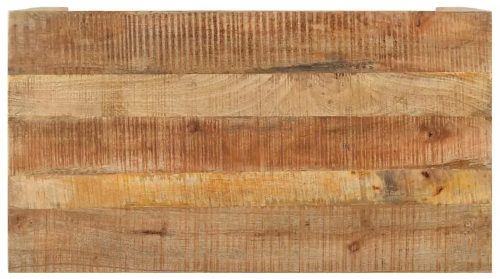 Masa de bucatarie, 110x60x76 cm, lemn de mango nefinisat 1, 110 x 60 x 76 cm, lemn de mango nefinisat