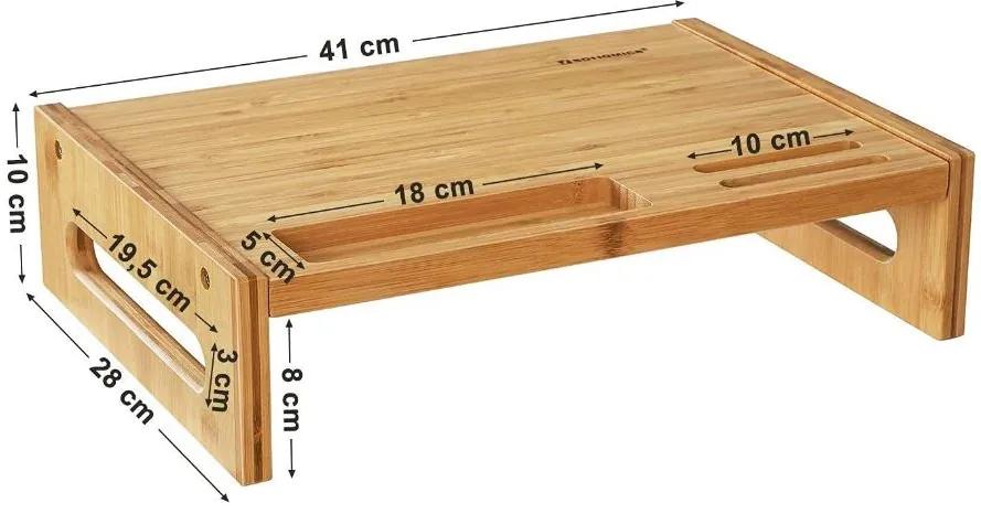 Suport pentru monitor 41x28x10cm Wood
