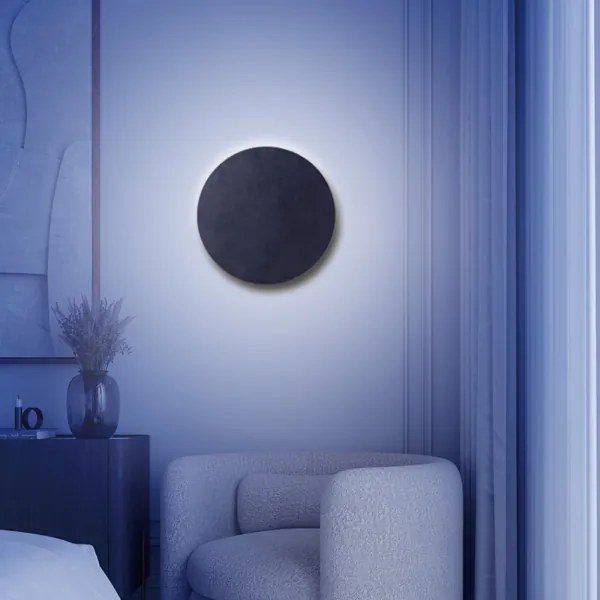 Aplică LED dimabilă Aigostar MESH Smart LED/12W/230V negru