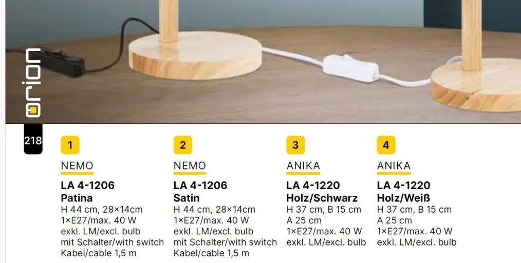 Veioza/Lampa de birou reglabila NEMO crom satin