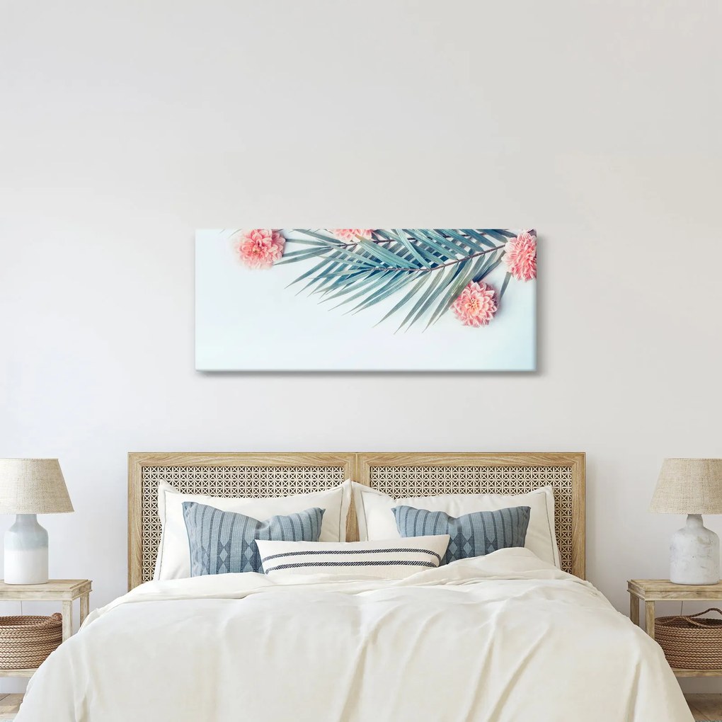 Tablou cu buchet (120x50 cm)