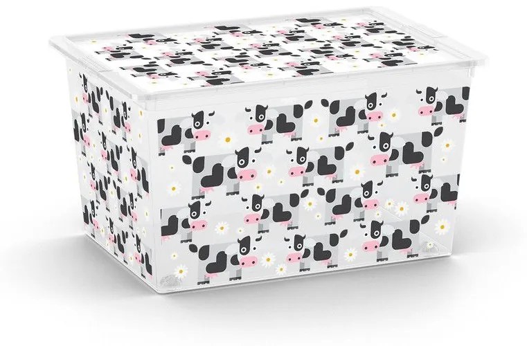 Cutie depozitare plastic KIS C ANIMAL -XL - vaci