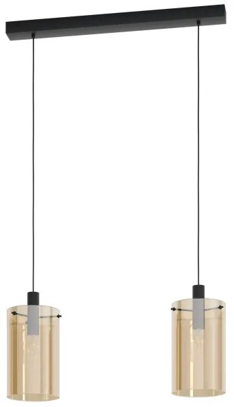 Lustră pe cablu POLVERARA 2xE27/40W/230V Eglo 39538