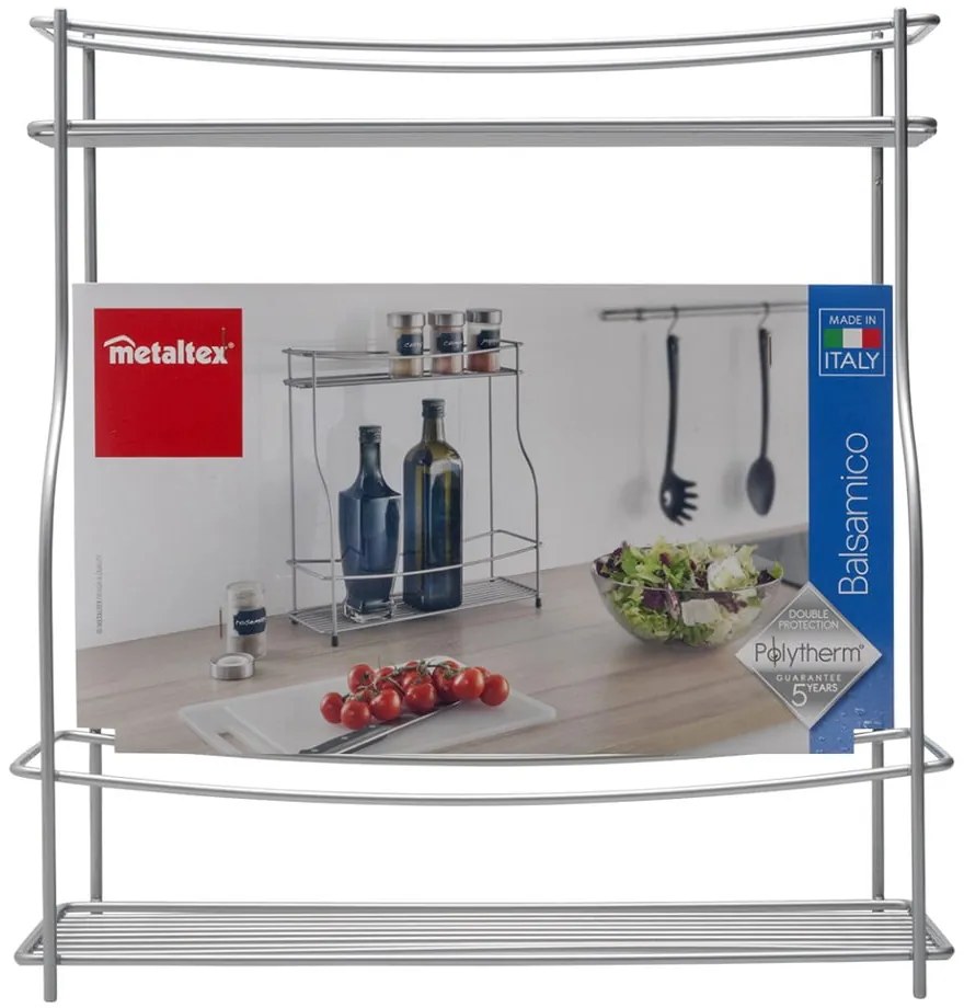 Etajeră cu 2 nivele pentru condimente Metaltex Balsamico