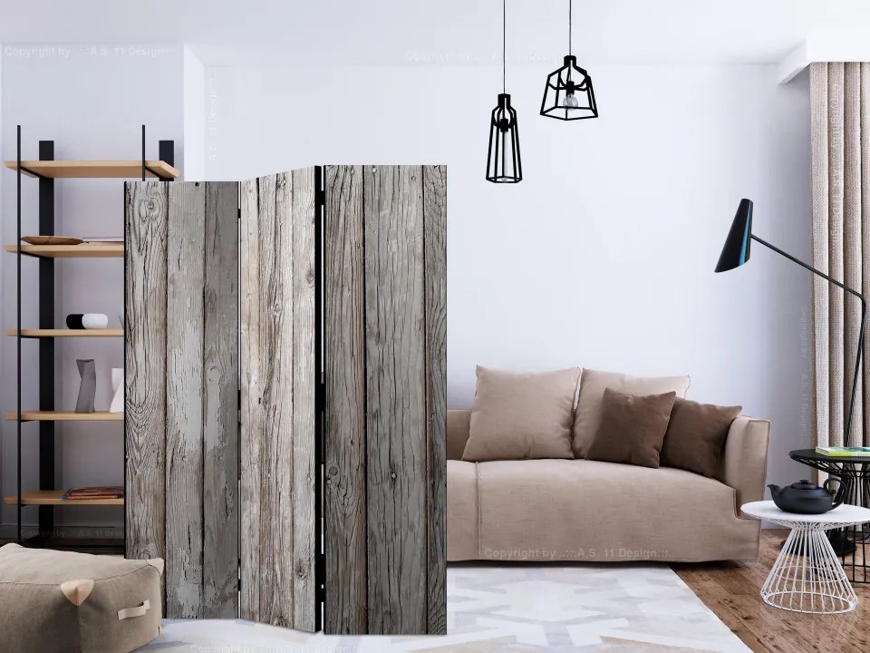 Paravan - Scandinavian Wood [Room Dividers]