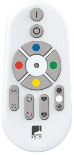 Eglo 98427 - Lustră LED RGB dimabilă pe cablu HORNITOS-C LED/37W/230V + telecomandă