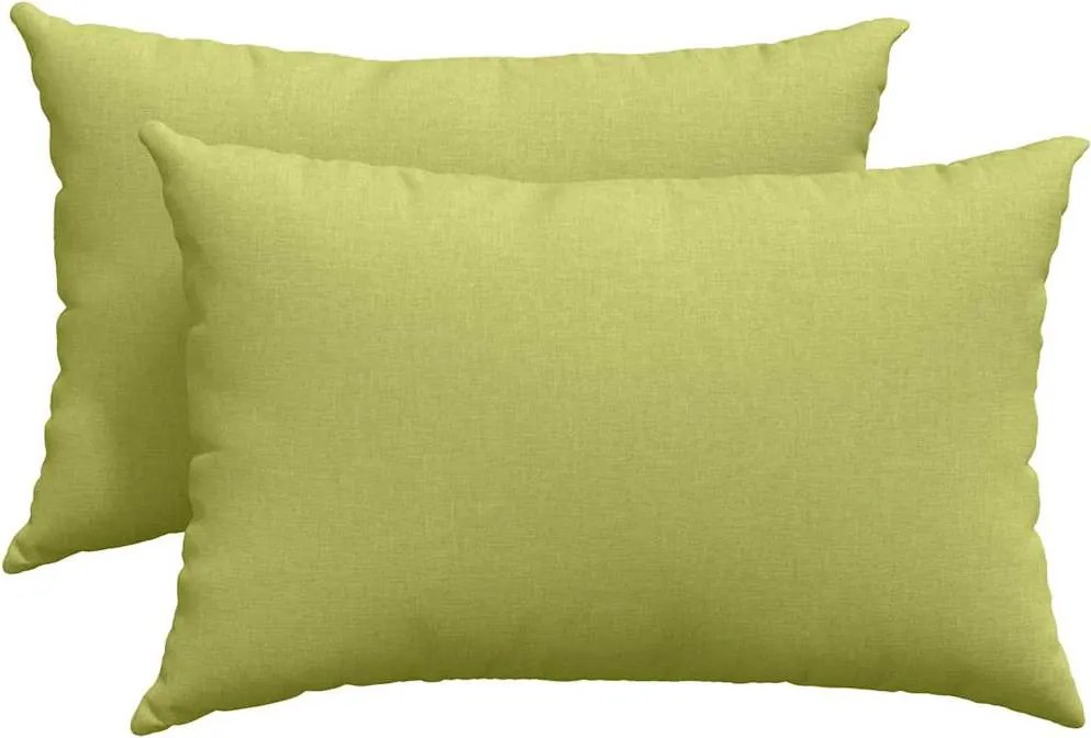 vidaXL Perne pentru canapea 2 pcs Verde deschis 60 x 40 cm țesătură
