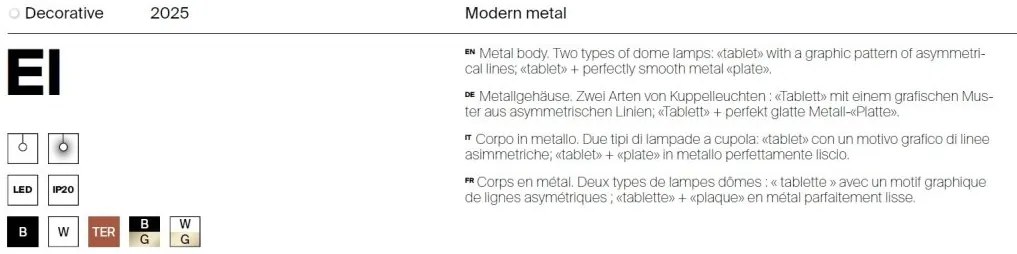 Pendul LED design modern El