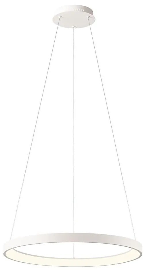 Redo 01-2672 - Lustră LED dimabilă ICONIC pe cablu, LED/50W/230V, Ø 58 cm, albă