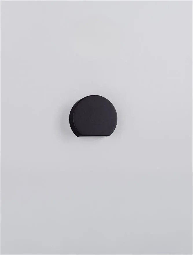 Spot LED aplicat iluminat exterior ambiental IP54 SANGO negru