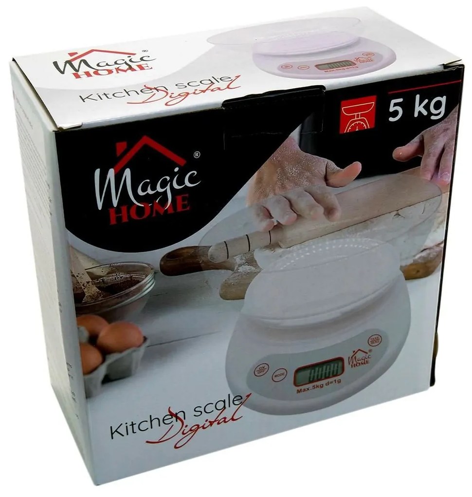 Cantar electronic de bucatarie, maxim 5 kg, MAGIC HOME