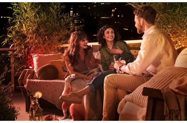 Philips 17415/30/P7 - Set extindere LED RGB exterior Hue LED/8W/230V