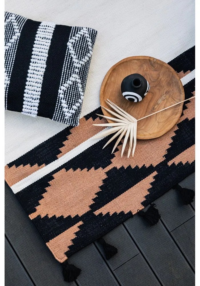 Pernă pentru exterior din plastic reciclat Green Decore Lagos, 45 x 45 cm