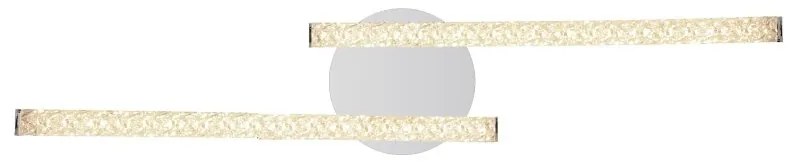 Plafoniera LED pentru baie design modern IP44 Jules crom 12W