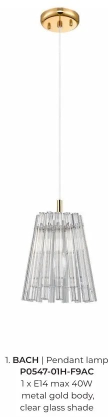 Pendul, Lustra suspendata design modern BACH 19cm