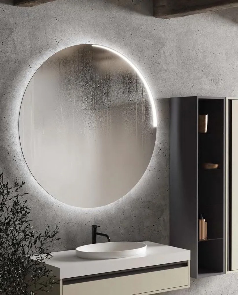 Kolpa San Orbis Oglinda cu iluminare LED O120 cm